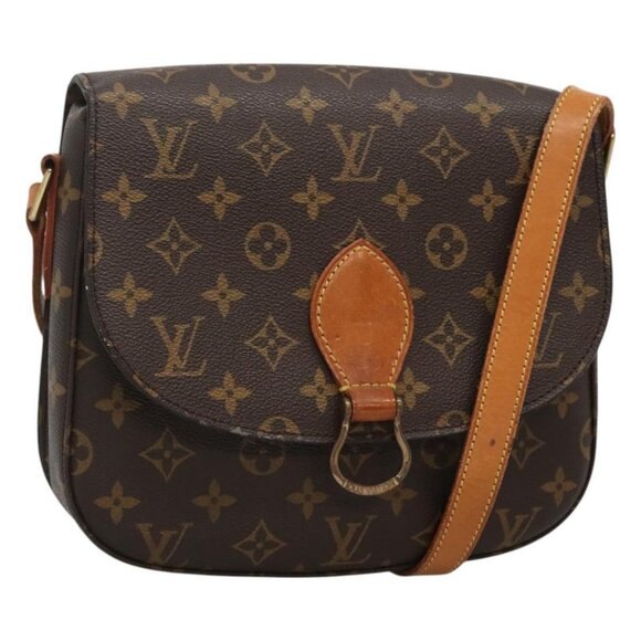 LOUIS VUITTON Monogram Saint Cloud GM Shoulder Bag M51242 LV Auth yk18044 - Picture 1 of 16